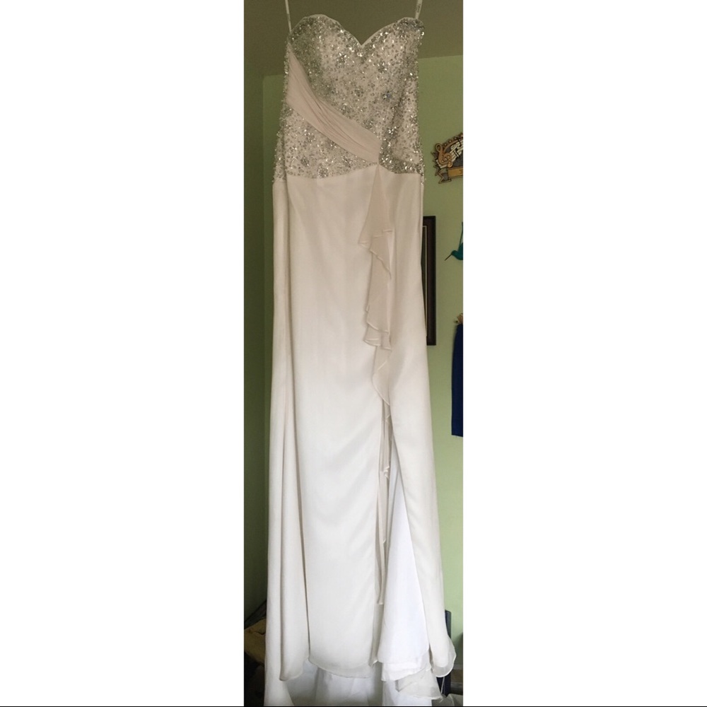 White Prom Dress